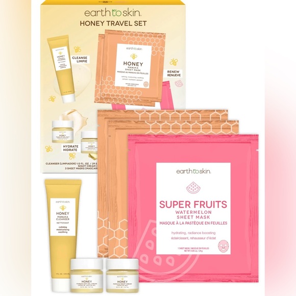 Earth To Skin Honey Travel Set - Picture 5 of 6